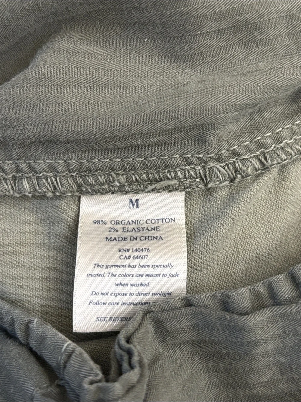 Faherty Essential Drawstring Short in Sage Green Size M